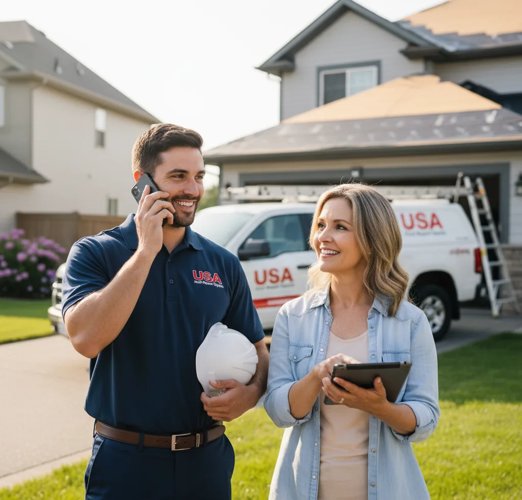 USA Roof Repair Experts customer support in Bountiful